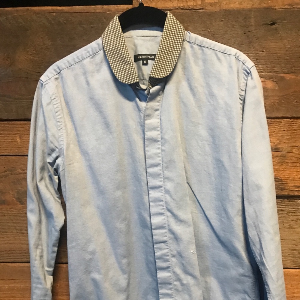 Surface To Air club collar shirt